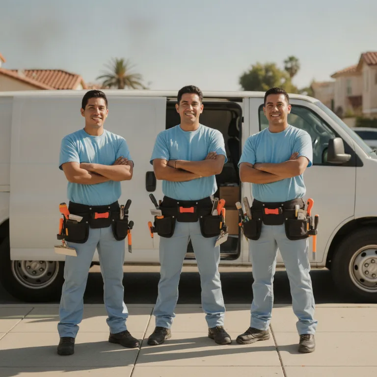 Ladrilhador equipe em Porto Seguro